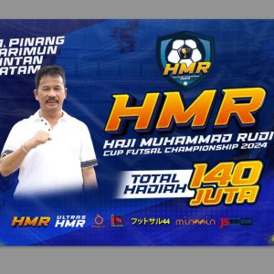 HMR Cup Futsal Championship 2024 Perebutkan Hadiah Total Rp140 Juta untuk 4 Kabupaten Kota di Kepri