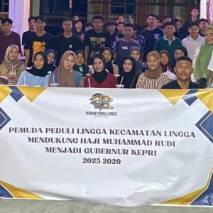 Dukung HMR di Pilkada Kepri 2024, Pemuda Kecamatan Lingga : Kami Siap Menangkan Pak Rudi
