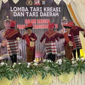 Lomba Tari Kreasi Semarakkan HUT Bhayangkara ke-78 di Bintan 