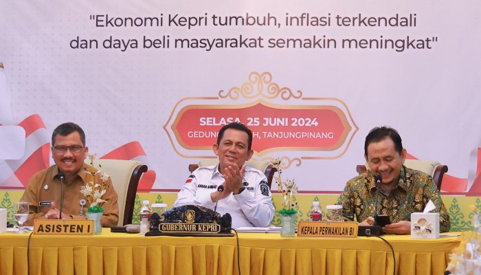 Rakor Bersama Forkopimda,  Gubernur Ansar Bahas Inflasi, Stunting Hingga PPDB 