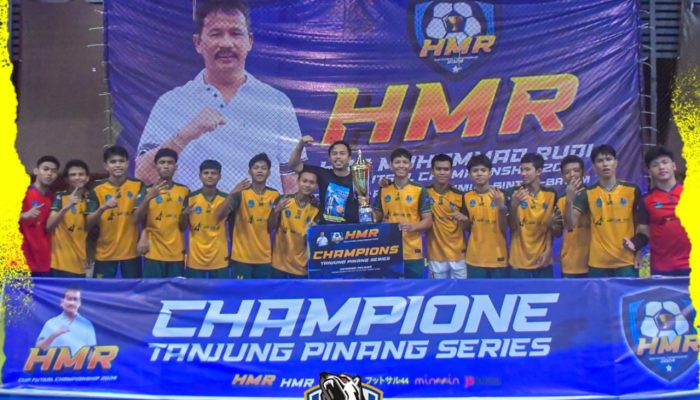 SMAN Patriot dan Fanta Boys Juarai HMR Cup Futsal Championship 2024 di Tanjungpinang