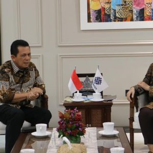 Rencana Resmikan Bandara dan BLK, Gubernur Ansar Temui Kepala Bappenas dan Kemenaker RI