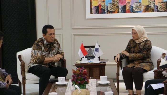 Rencana Resmikan Bandara dan BLK, Gubernur Ansar Temui Kepala Bappenas dan Kemenaker RI