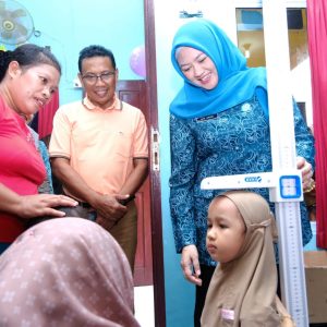 Pemko Tanjungpinang Launching Intervensi Serentak Cegah Stunting di Posyandu Merak 