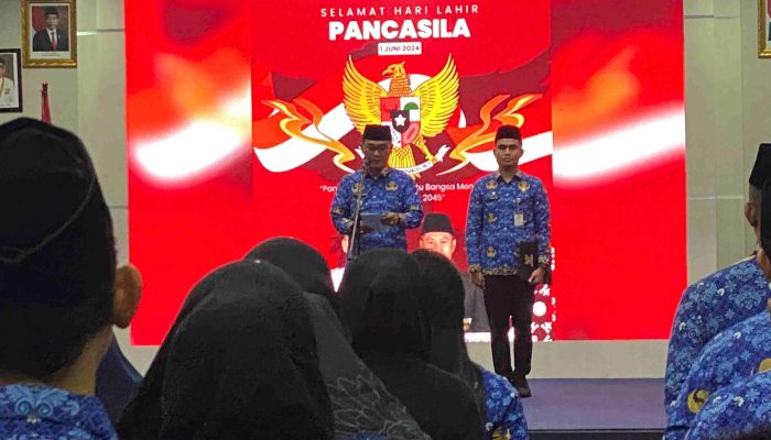 Upacara Hari Lahir Pancasila, Pj Wako Andri Ajak Masyarakat Membumikan Nilai Pancasila