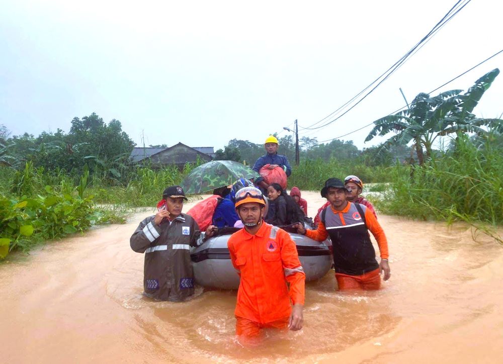 BPBD Tanjungpinang Himbau Warga Waspada Saat Hujan Deras dan Angin Kencang 