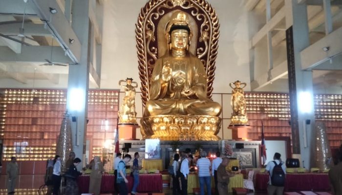 Vihara Avalokitesvara Graha dan Pagoda Destinasi Wisata Budaya Tionghoa di Tanjungpinang