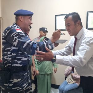 TNI Berikan Kejutan Untuk Polsek Jemaja Sempena HUT Bhayangkara ke-78