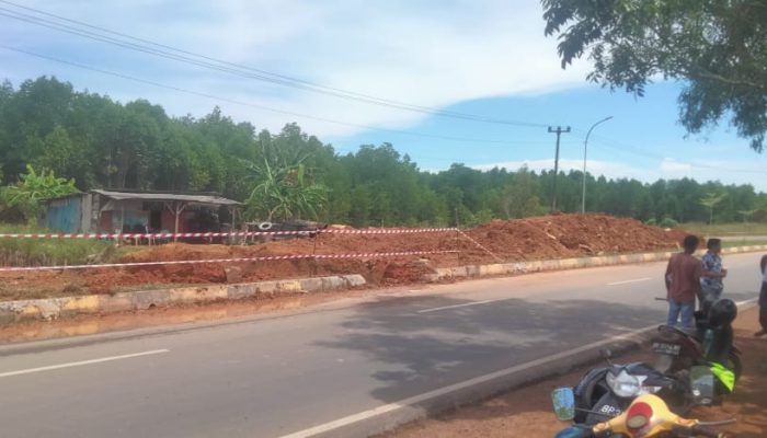 Pembangunan Box Culvert di Dompak Tanjungpinang Di Stop Warga 