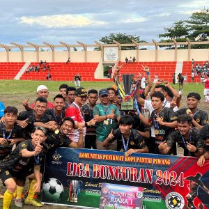 Babak Final Liga Bunguran 2024, Tim Sepak Bola P2KR Taklukkan Arsena Fc Skor 5-1
