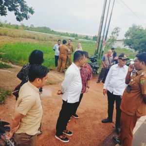 DPRD Tanjungpinang Tinjau Pembangunan Box Culvert di Dompak