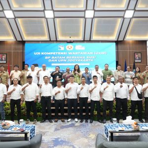 Wujudkan Sinergi dengan Insan Pers, BP Batam Bersama SMSI dan UPN Yogyakarta Gelar UKW