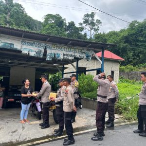 Polres Anambas Serahkan Bantuan Sosial Bagi Korban Kebakaran