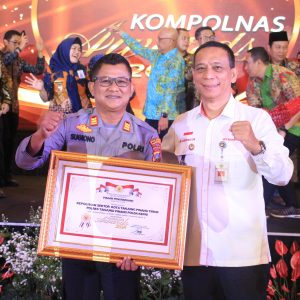Polsek Tanjungpinang Timur Terima Penghargaan Kompolnas Award 2024 