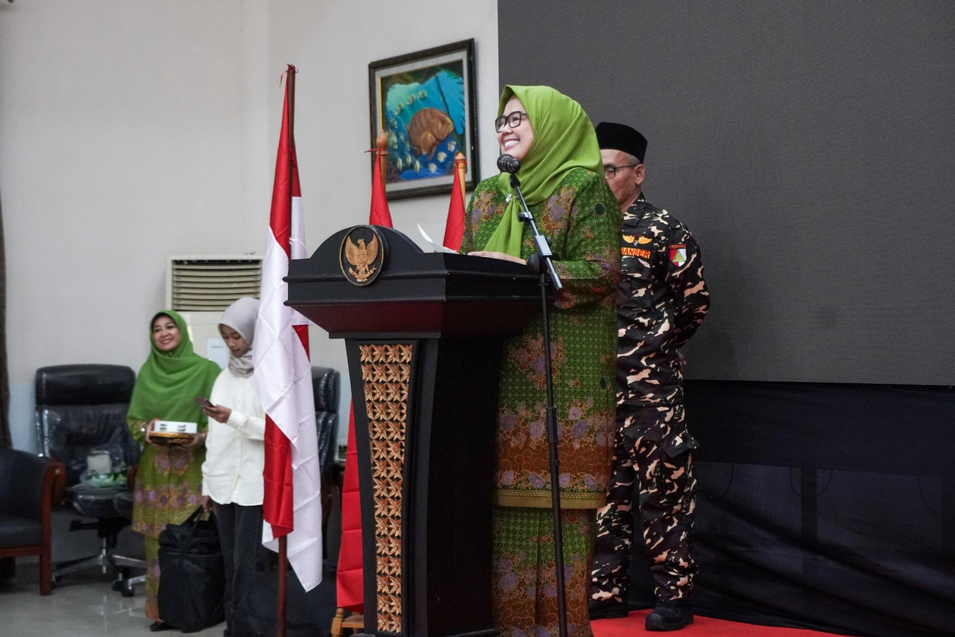 Lantik Pimpinan Cabang Muslimat NU Natuna,Marlin Agustina : Jaga Semangat dan Berikan Kontribusi Untuk Pembangunan