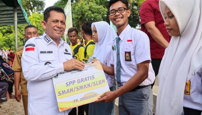 Gubernur Ansar Wacanakan SPP Gratis Untuk SMA Swasta dan MAN
