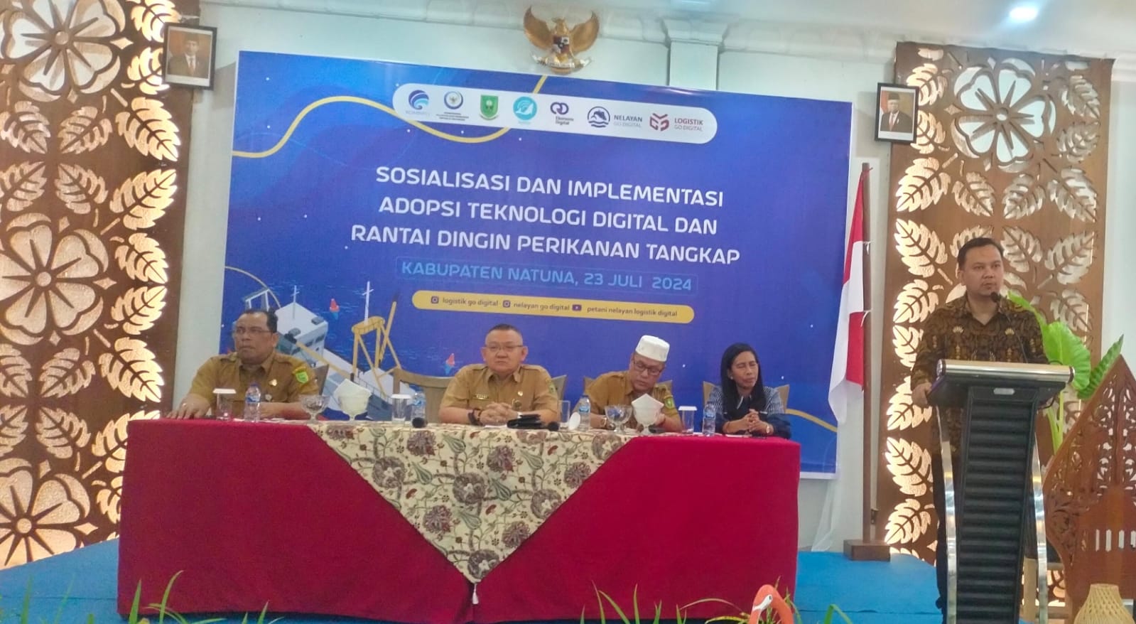 Kementrian Kominfo RI Wacanakan Digitalisasi Bidang Perikanan di Natuna