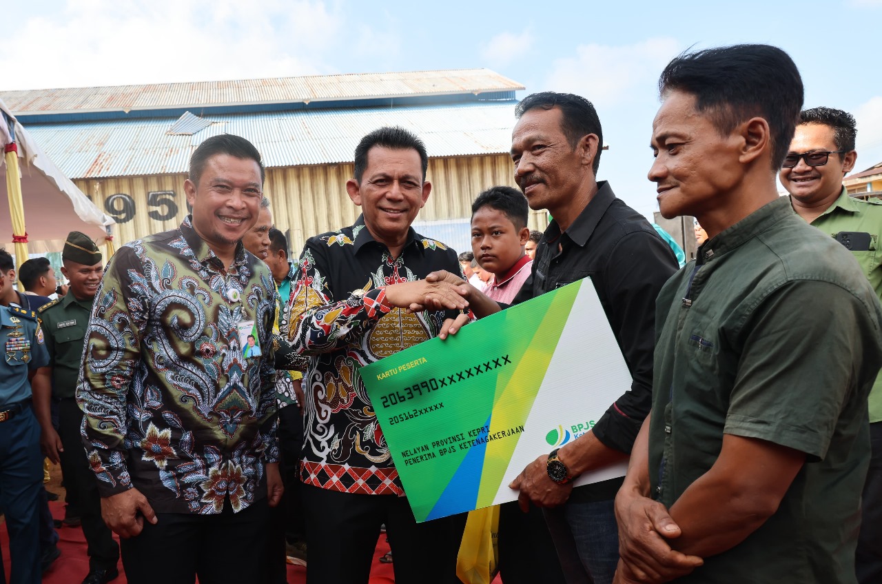 Pemprov Kepri Kucurkan Rp7,358 Miliar Untuk Iuran BPJS Ketenagakerjaan 36.500 Nelayan 