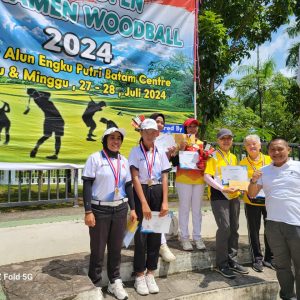 Atlet Woodball Singapura Juara Turnamen Woodball 2024 di Batam