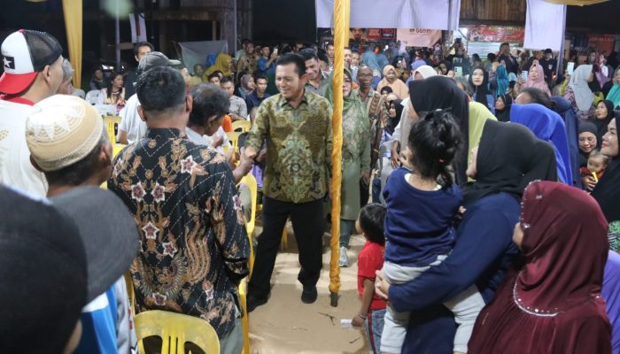Masyarakat Antusias Sambut Kunker Gubernur Ansar di Dua Lokasi Kota Batam