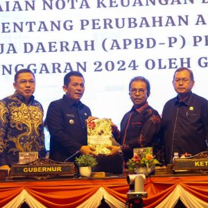 Rapat Paripurna DPRD Kepri, Gubernur Ansar Sampaikan Nota Keuangan dan Ranperda APBD-P 2024