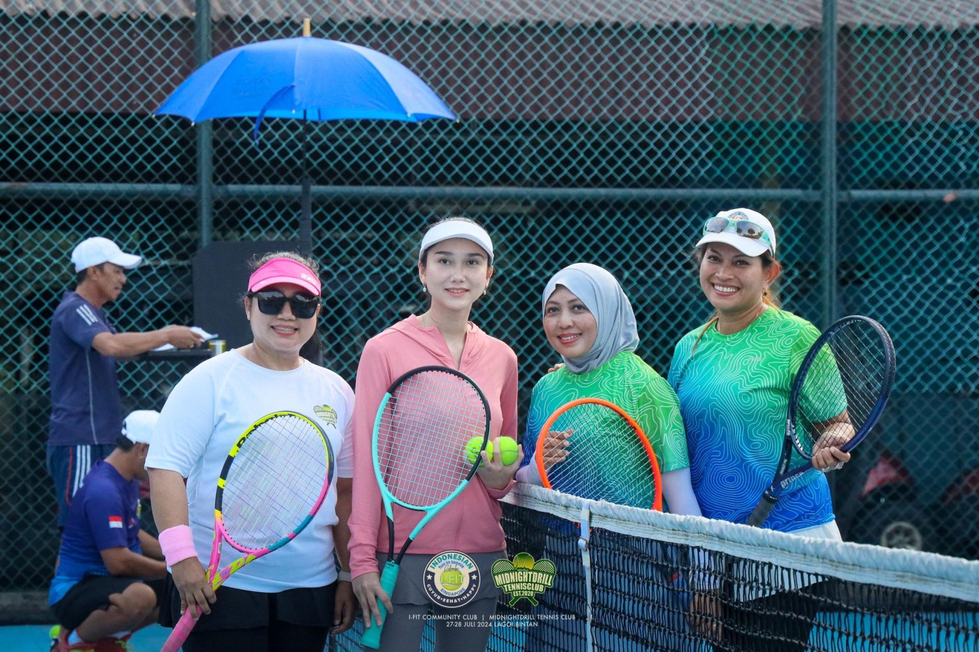 KBRI Singapura Gelar Pertandingan Persahabatan Tenis di Bintan Resort Lagoi