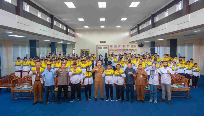 Pemko Tanjungpinang Lepas 160 Atlet Ikuti 10 Cabor Popda Kepri Ke IX di Batam 