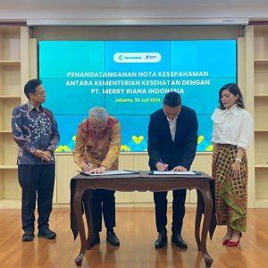 Kemenkes Tunjuk Merry Riana Sebagai Duta Kesehatan RI