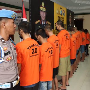  Juli 2024, Satresnarkoba Polresta Tanjungpinang Ungkap 10 Kasus dan 12 Tersangka