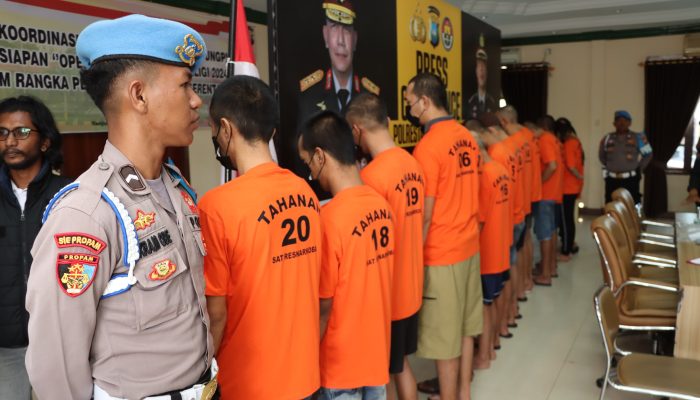  Juli 2024, Satresnarkoba Polresta Tanjungpinang Ungkap 10 Kasus dan 12 Tersangka