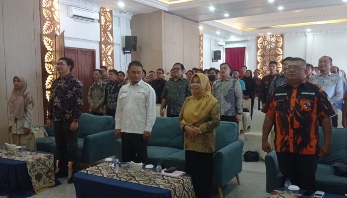 Jelang Pemilu 2024, Anggota Bawaslu Natuna Hadiri Sosialisasi P2P di Natuna Diikuti 180 Peserta  