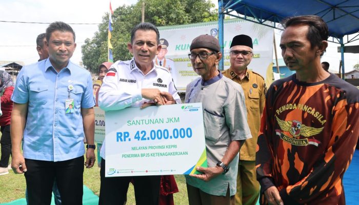 Gubernur Ansar Ingin Semua Nelayan di Kepri Mendapat JKK dan JKM 
