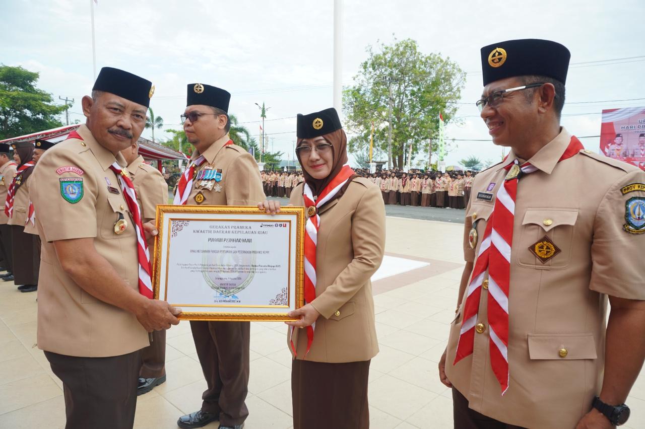 Pramuka Kepri Siap Jadi Garda Terdepan Menuju Indonesia Emas 2045