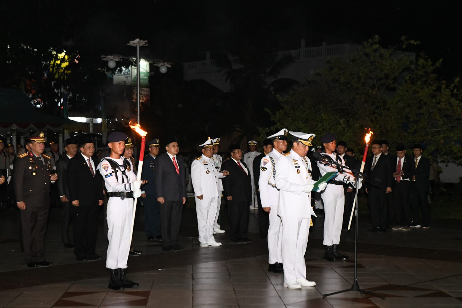 Apel Kehormatan di TMP Pusara Bakti Tanjungpinang Syahdu dan Khidmat