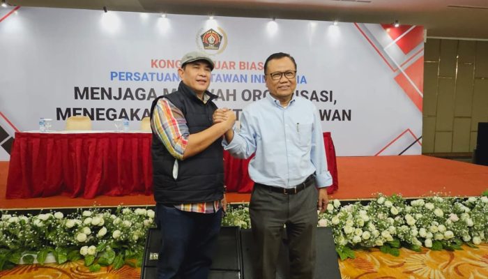 Zulmansyah Sekedang Terpilih sebagai Ketua Umum PWI Periode 2023-2028