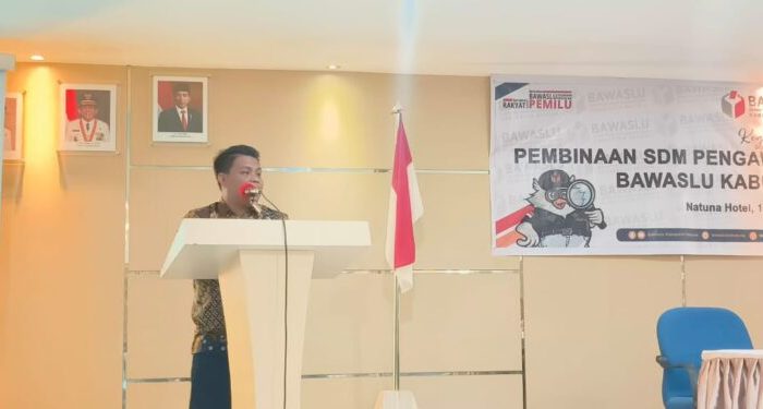 Bawaslu Kabupaten Natuna Gelar Pembinaan SDM Pengawasan Bagi Panwaslu Kecamatan