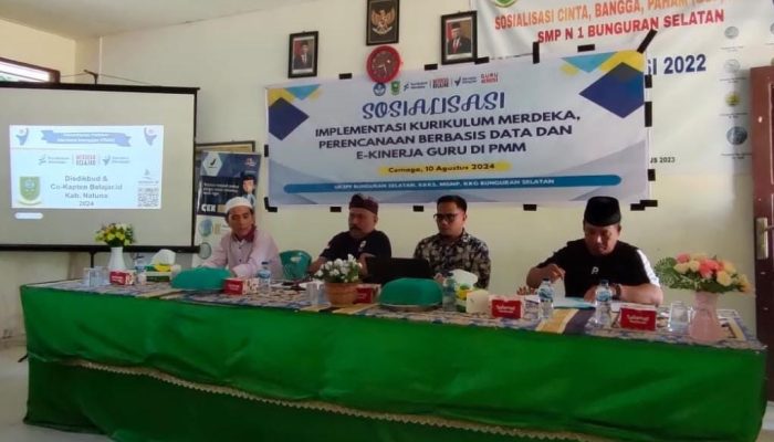 Sosialisasi Platform Merdeka Mengajar, Disdikbud Natuna : Sosialisasi Sudah Digelar 15 Kecamatan