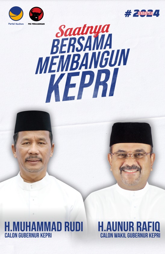 Pilgub Kepri 2024, Nasdem Natuna Satu Komando Menangkan Pasangan Muhammad Rudi – Aunur Rafiq
