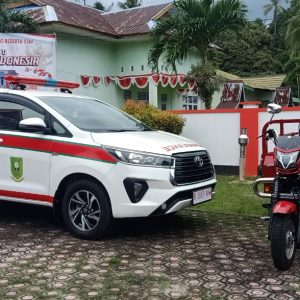 Bupati Natuna Serahkan Satu Unit Ambulance Untuk Puskesmas Sedanau