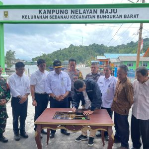 Resmikan KALAJU, Wan Siswandi : Wujudkan Kampung Nelayan Tertata Maju, Bersih dan Sehat