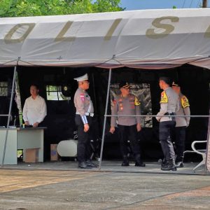 Pendaftaran Calon Bupati dan Wakil Bupati Bintan, Polres Bintan Turunkan 57 Personel