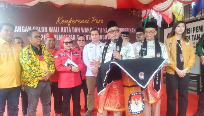 Daftar Ke KPU Kota Tanjungpinang, Lis-Raja Usung Visi Misi “Bima Sakti” 