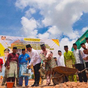 Peletakan Batu Pertama Masjid Amar Ma’ruf, Gubernur Ansar : Tahun 2025, Pemprov Kepri Bantu Rp150 Juta