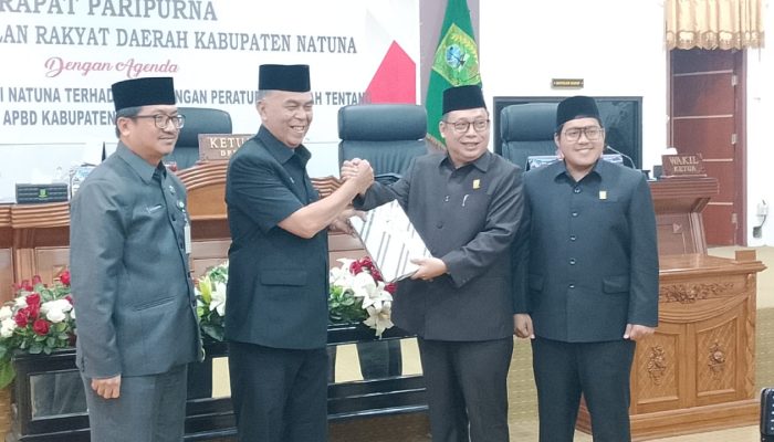 Rapat Paripurna DPRD Natuna, Wan Siswandi: Estimasi Pendapatan Natuna TA 2025 Rp1,2 Triliun  