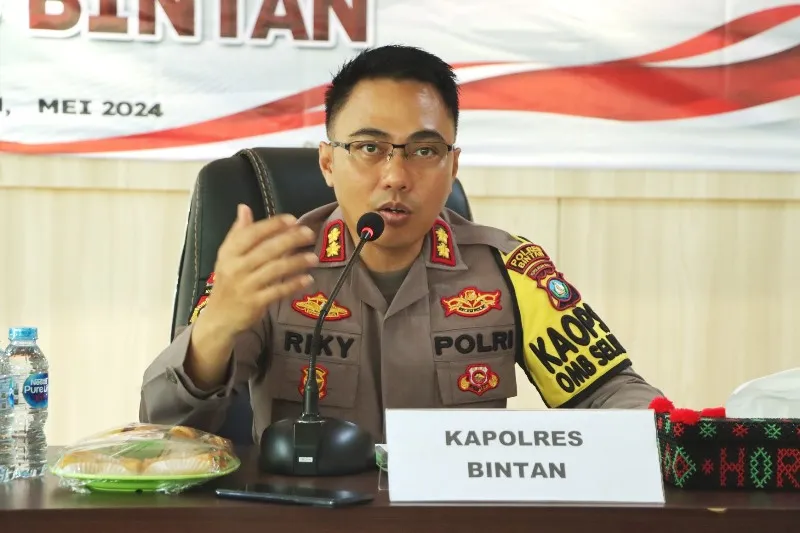 Kapolres Bintan AKBP Ricky Iswoyo