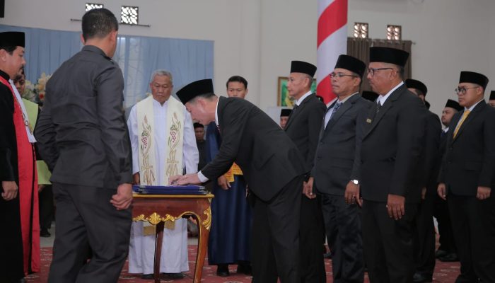 20 Anggota DPRD Kabupaten  Natuna Periode 2024-2029 Resmi Dilantik