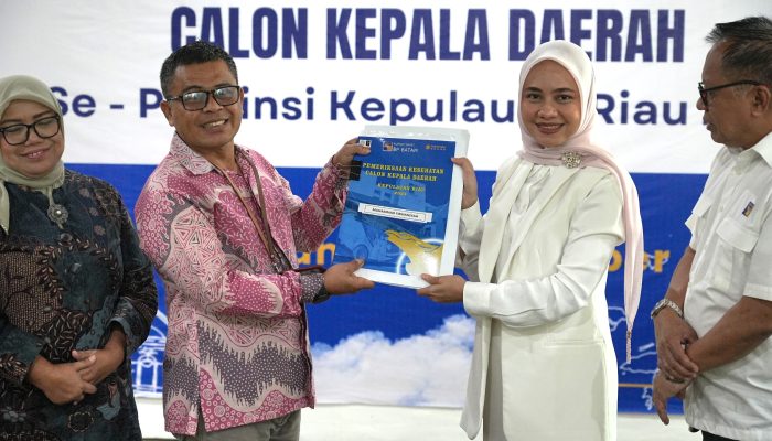 RSBP Batam Serahkan Hasil Pemeriksaan MCU Calon Kepala Daerah 2024