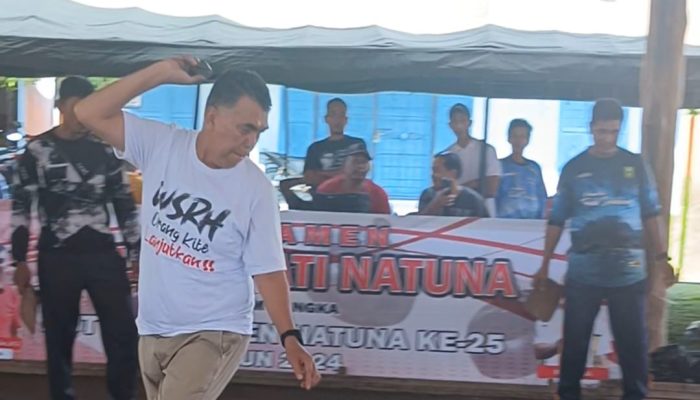 Lestarikan Budaya Daerah, Wan Siswandi Buka Turnamen Gasing Piala Bupati 2024
