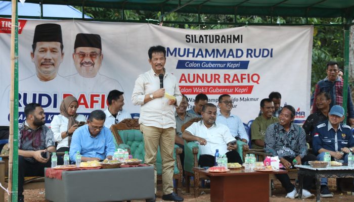 Warga Desa Sidomulyo dan Sido Makmur Tanjungpinang Siap Menangkan Rudi-Rafiq