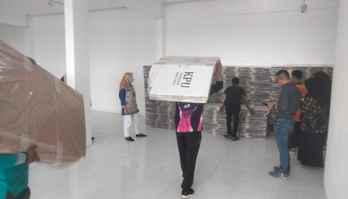 KPU Tanjungpinang Sudah Terima 5 Jenis Logistik Pilkada 2024 